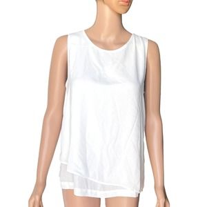 NEW Chico’s Tank Top Double Layer Women Sz 0 NWT